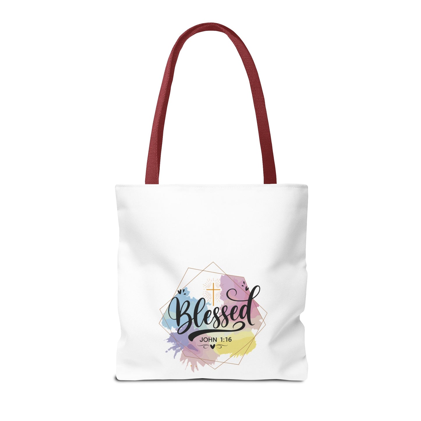 Blessed John 1:16 Tote Bag