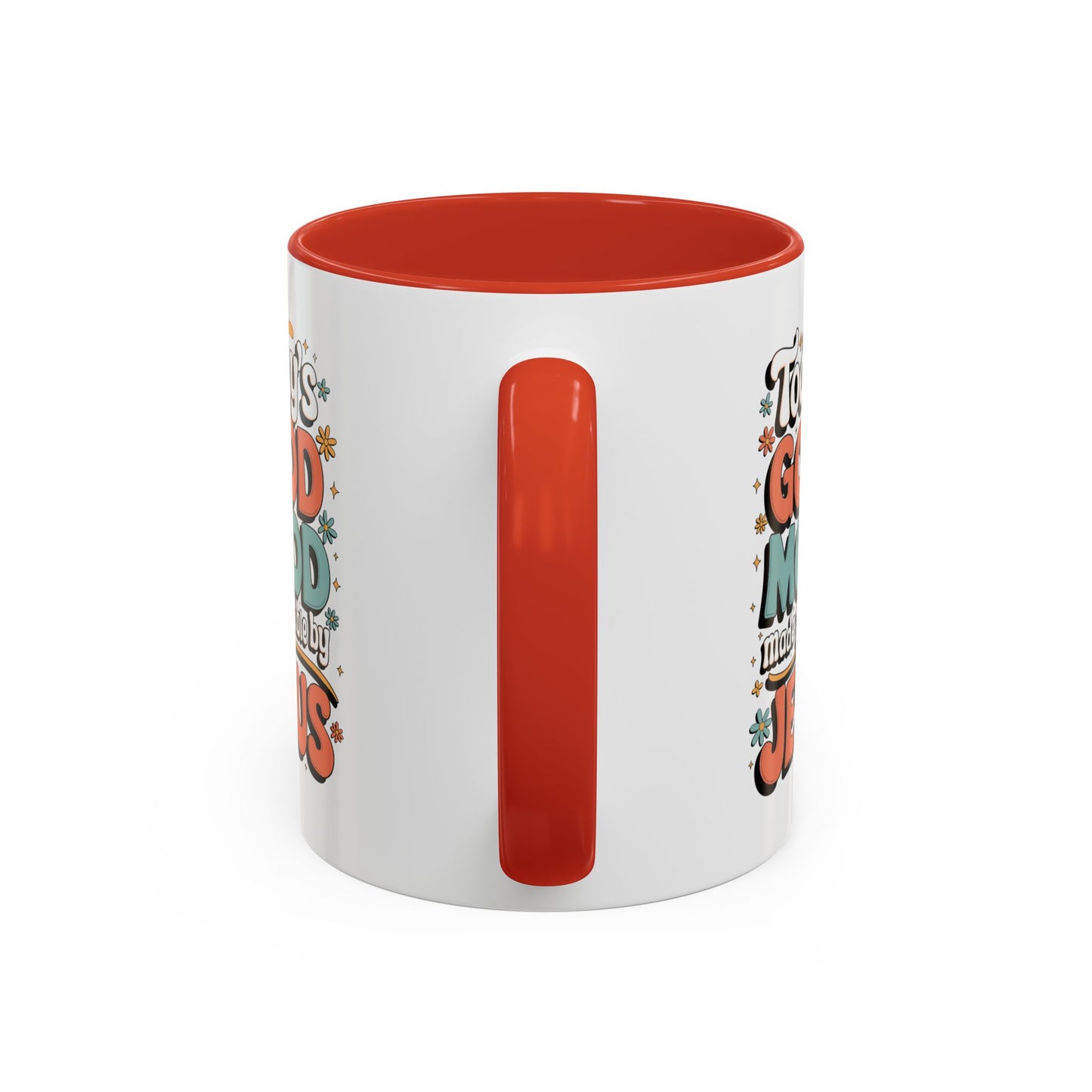 Jesus Good Mood Accent Coffee Mug