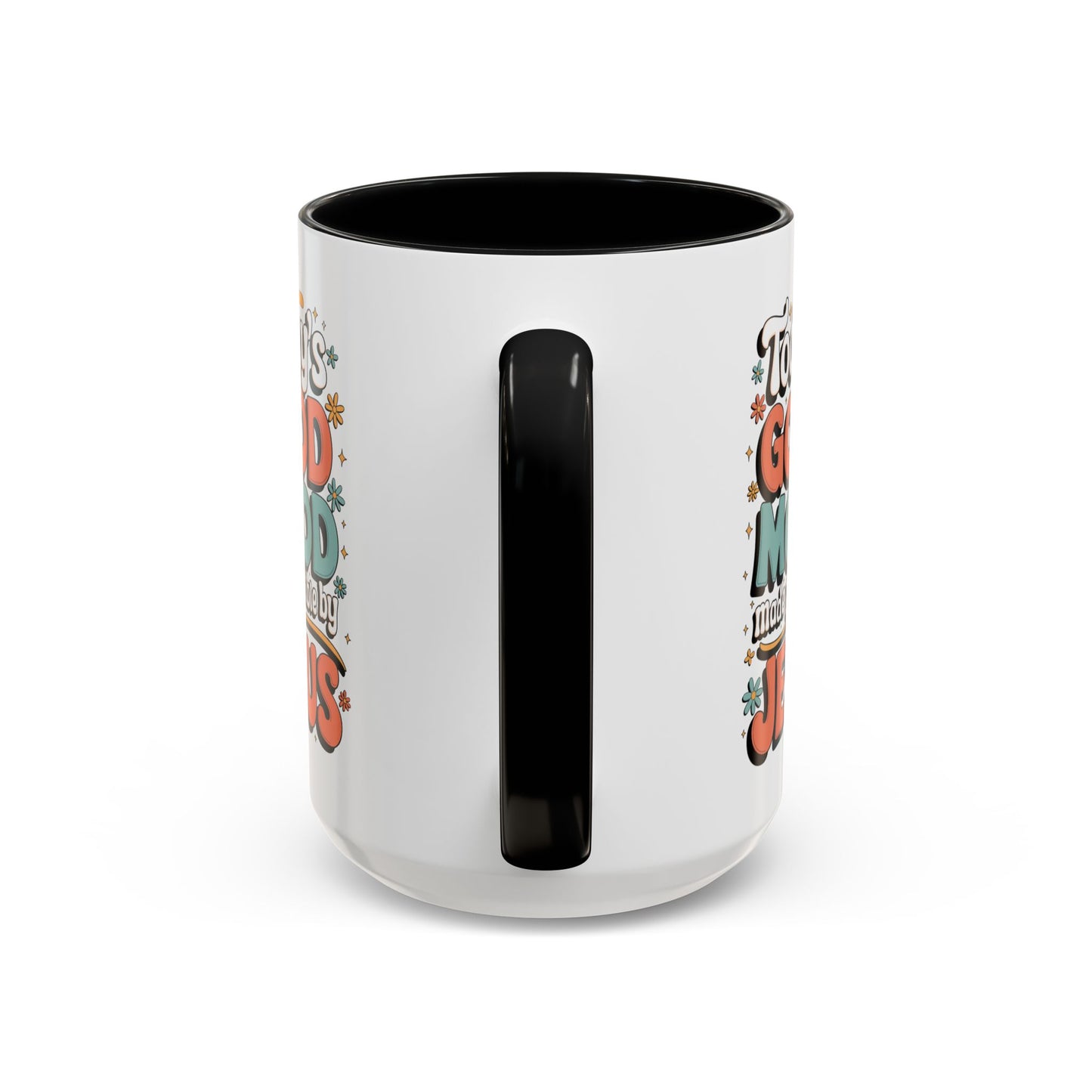 Jesus Good Mood Accent Coffee Mug