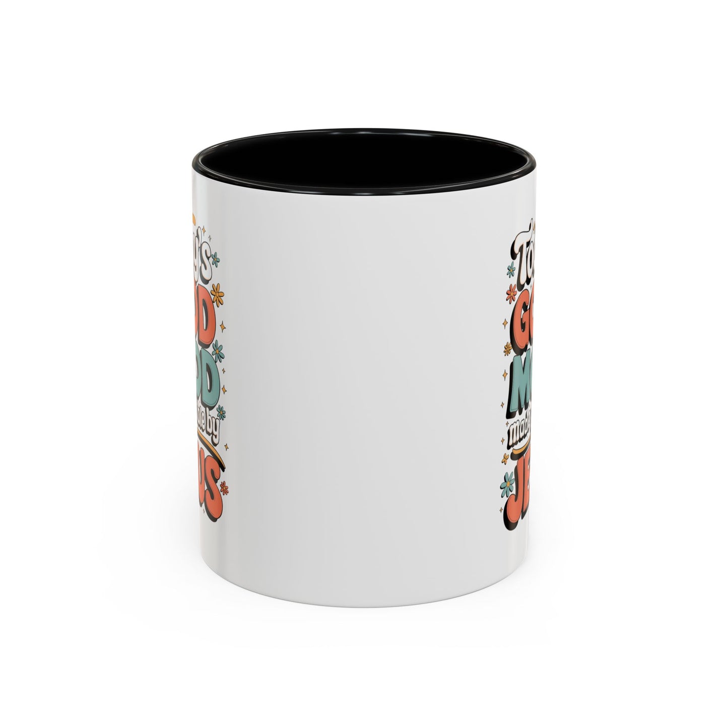 Jesus Good Mood Accent Coffee Mug