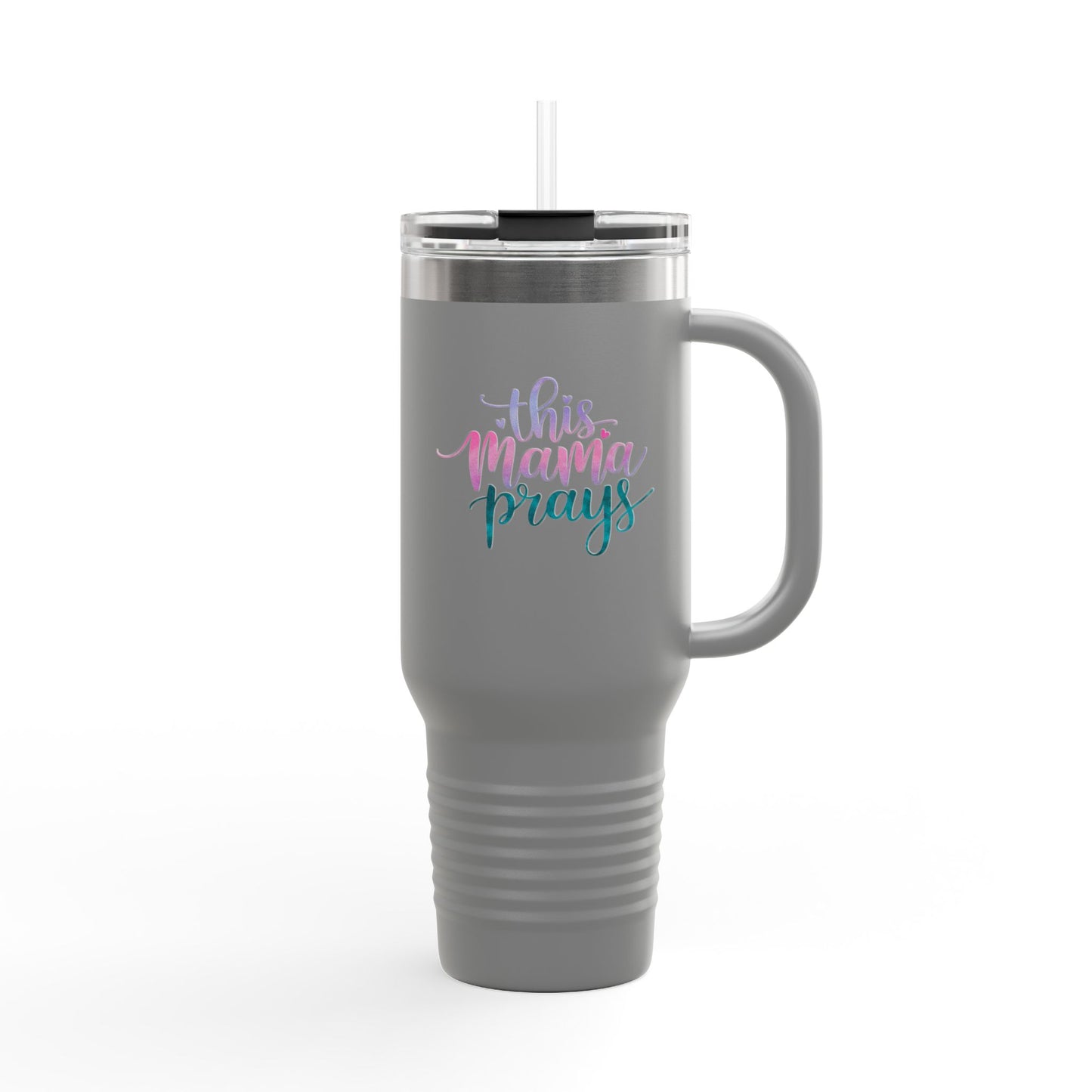 This Mama Prays Insulated Travel Mug