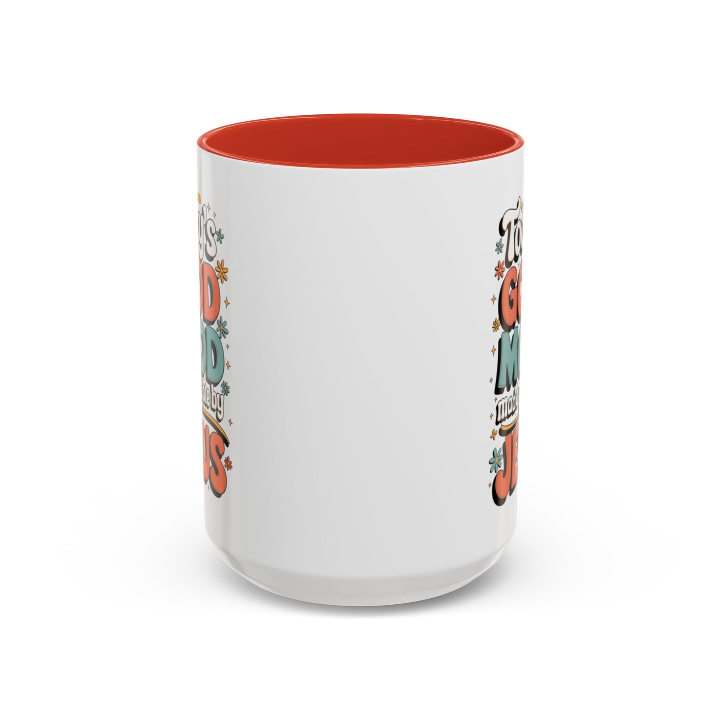Jesus Good Mood Accent Coffee Mug
