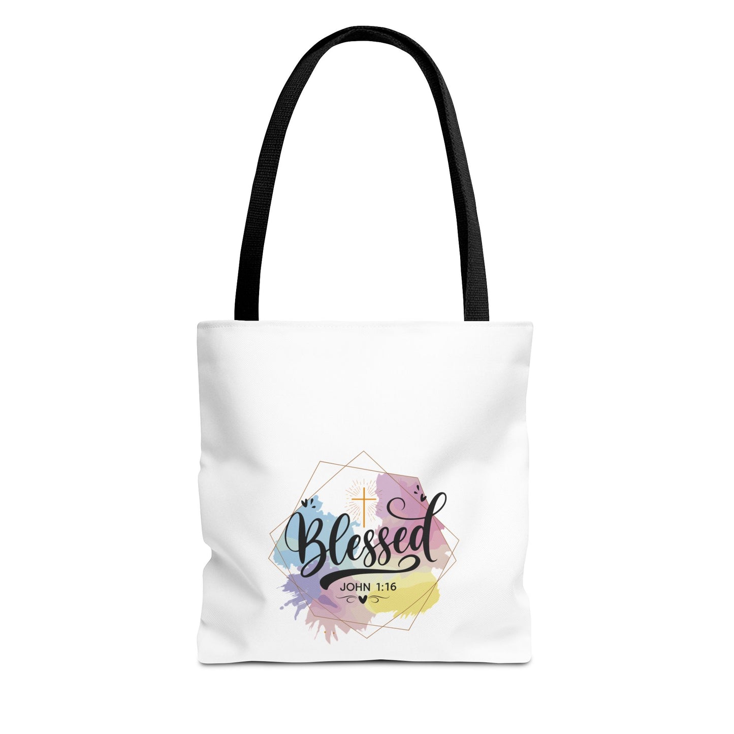 Blessed John 1:16 Tote Bag