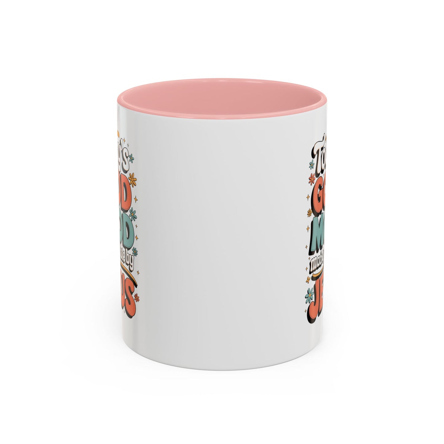 Jesus Good Mood Accent Coffee Mug