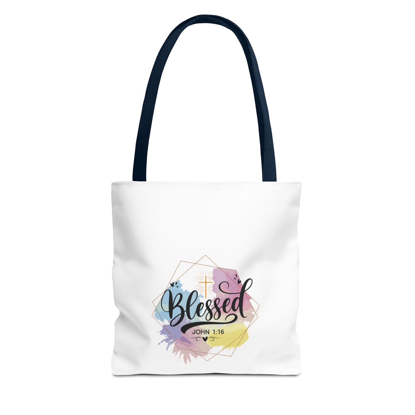 Blessed John 1:16 Tote Bag