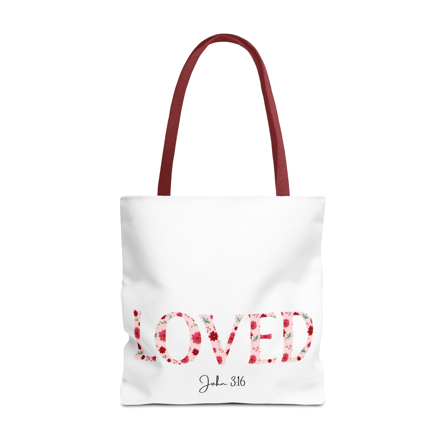 Loved John 3:16 Tote Bag