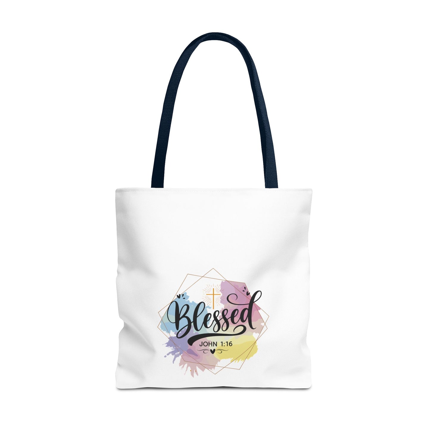 Blessed John 1:16 Tote Bag