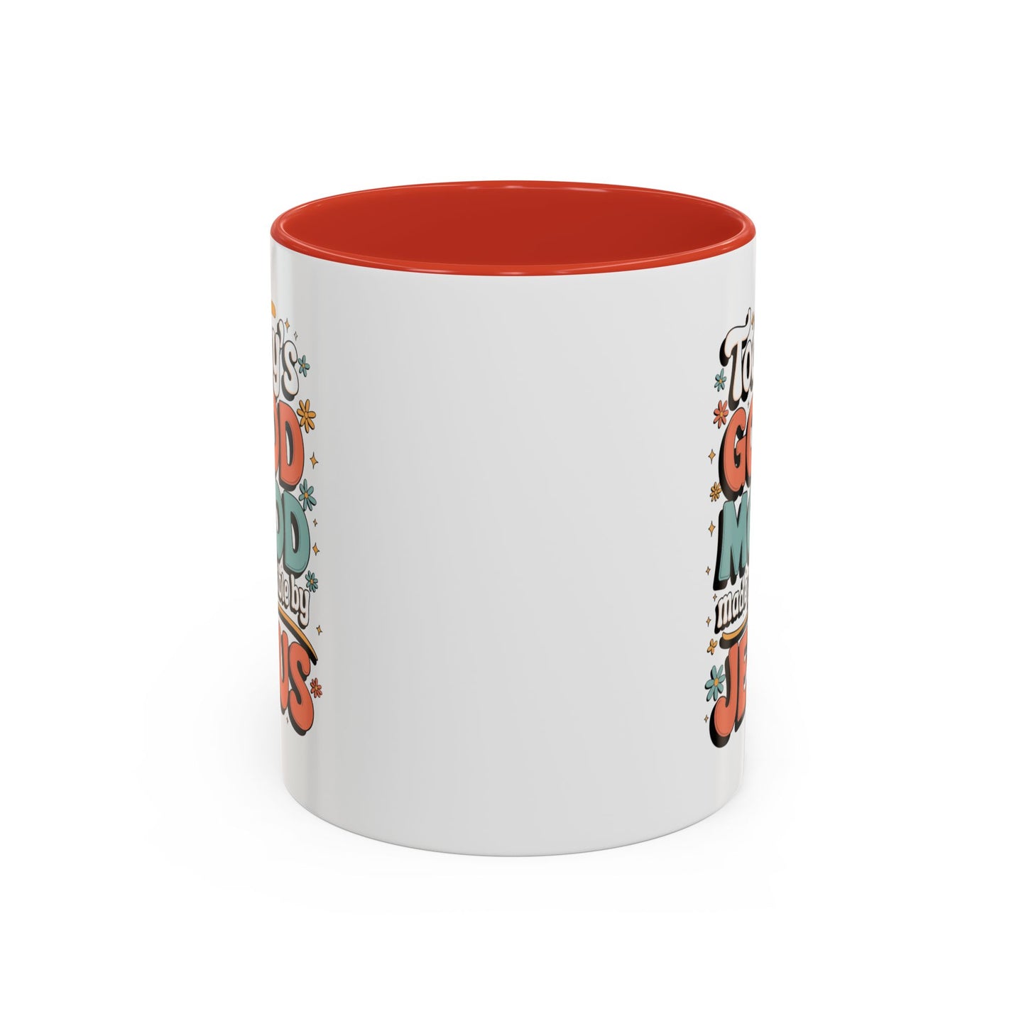 Jesus Good Mood Accent Coffee Mug