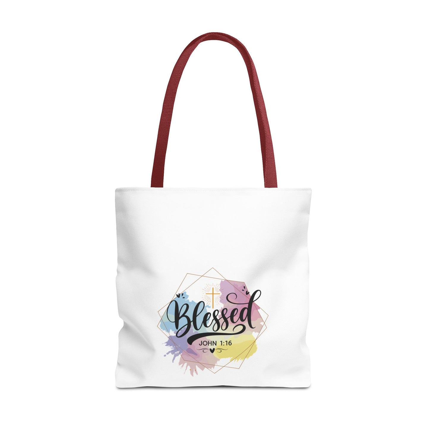 Blessed John 1:16 Tote Bag