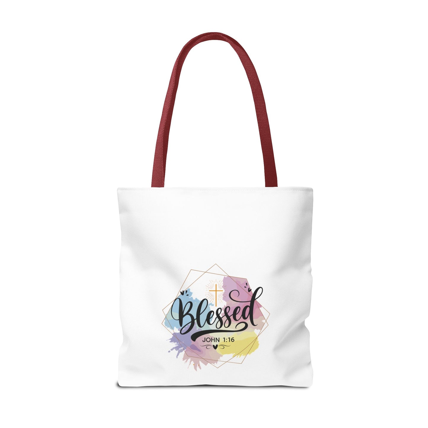 Blessed John 1:16 Tote Bag