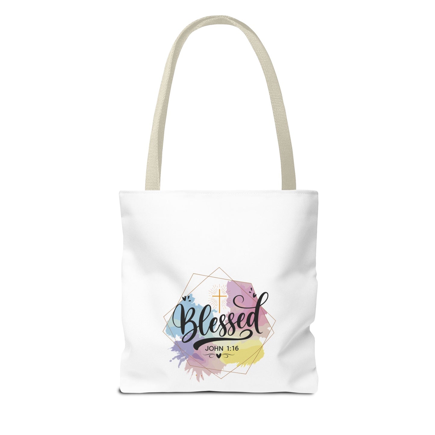 Blessed John 1:16 Tote Bag