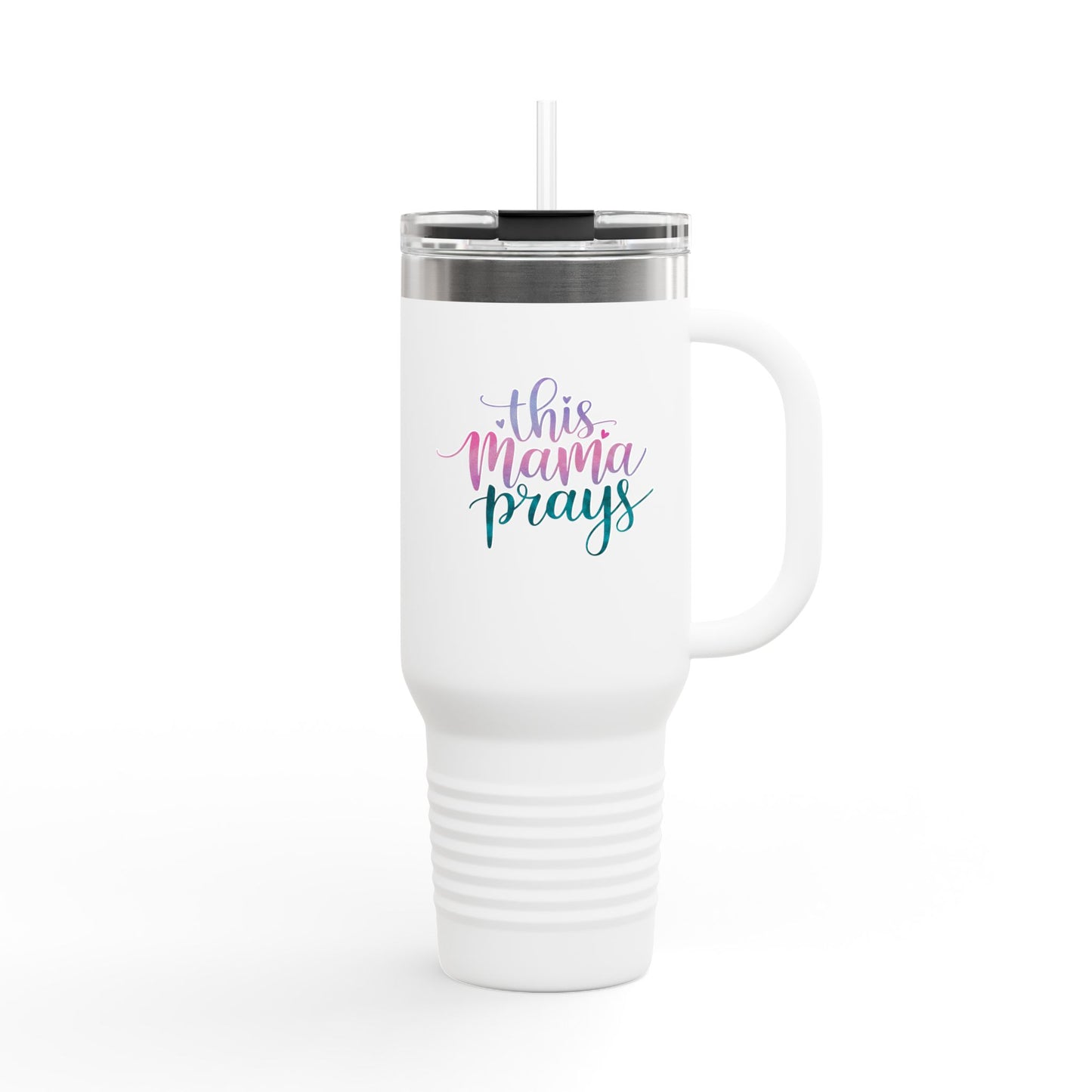 This Mama Prays Insulated Travel Mug