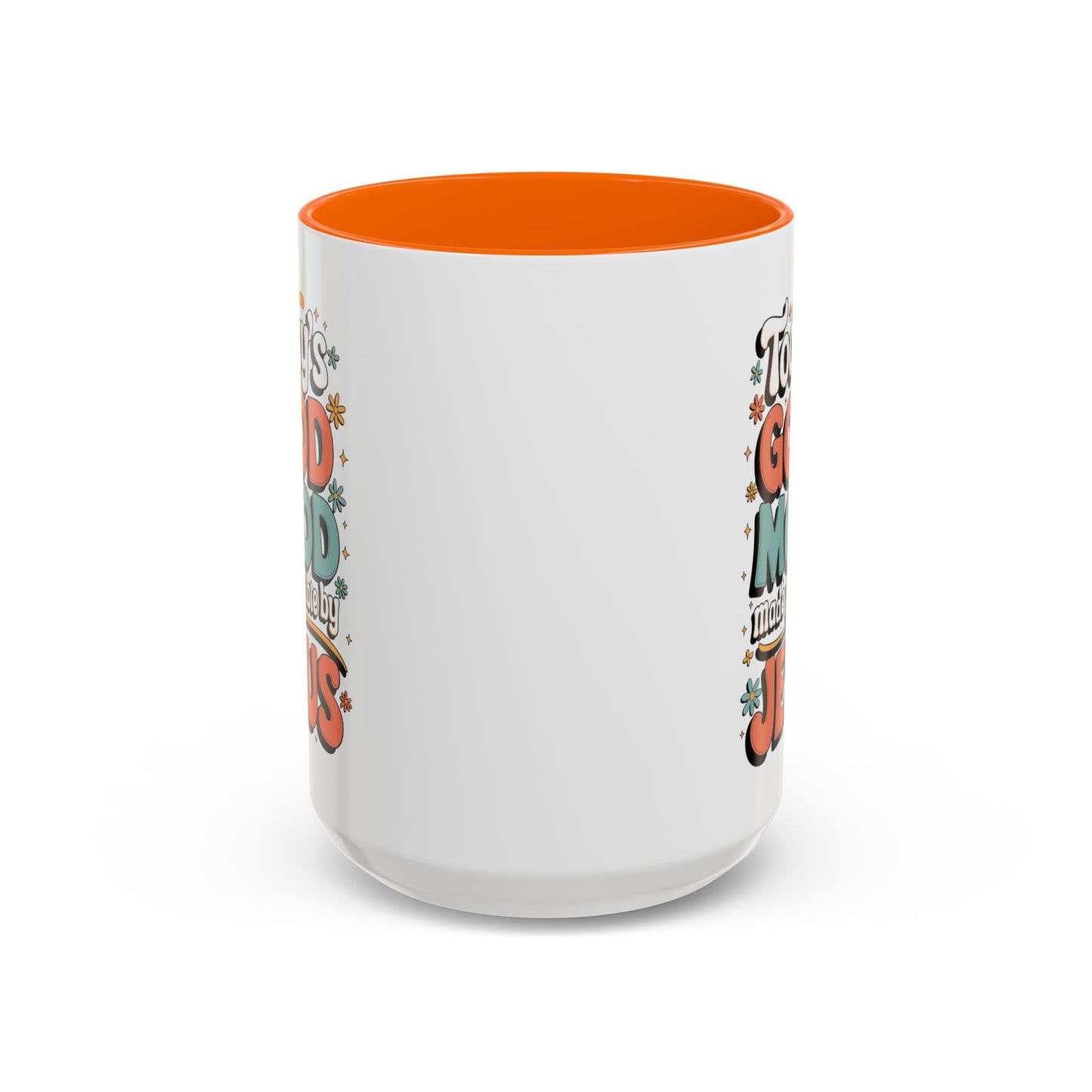 Jesus Good Mood Accent Coffee Mug
