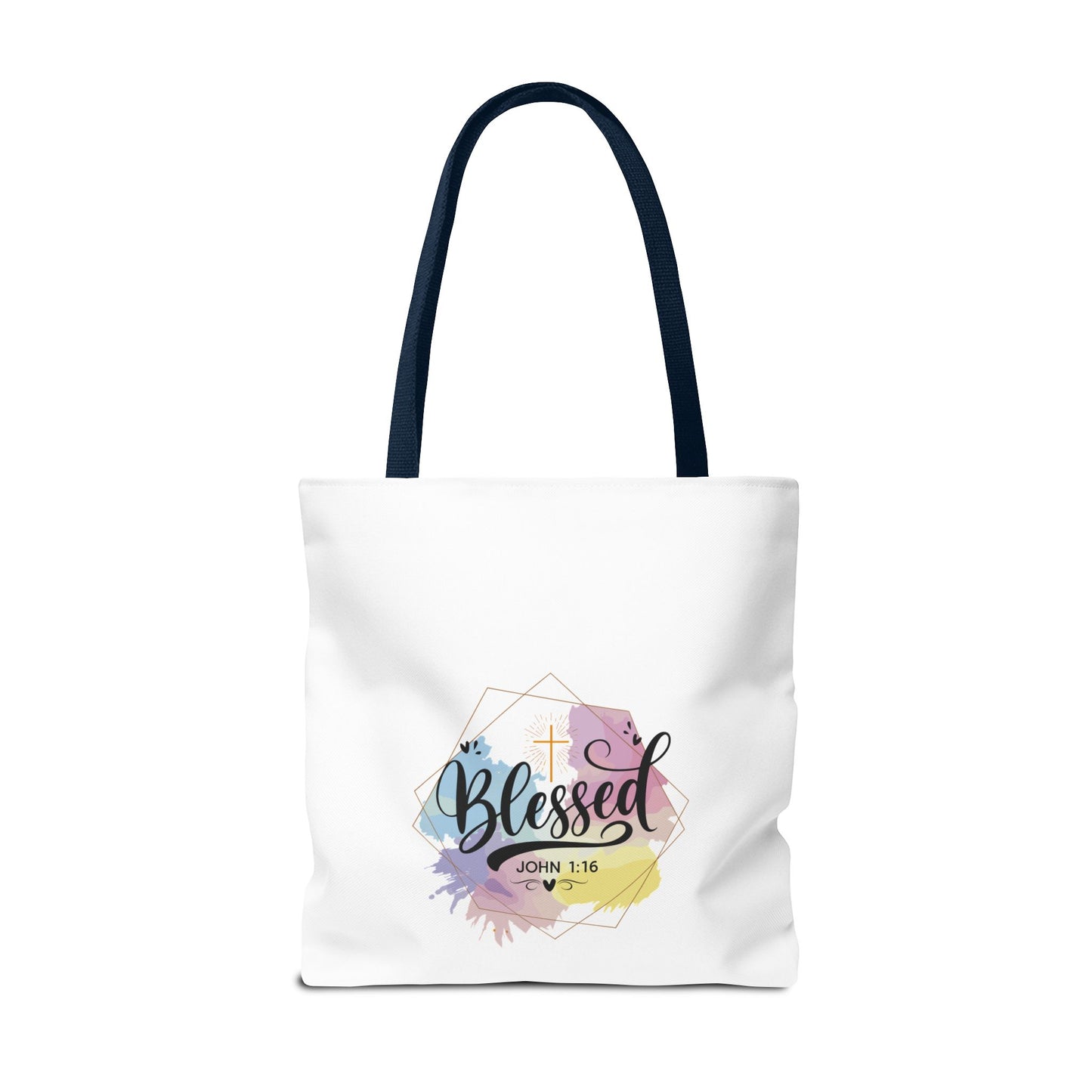 Blessed John 1:16 Tote Bag