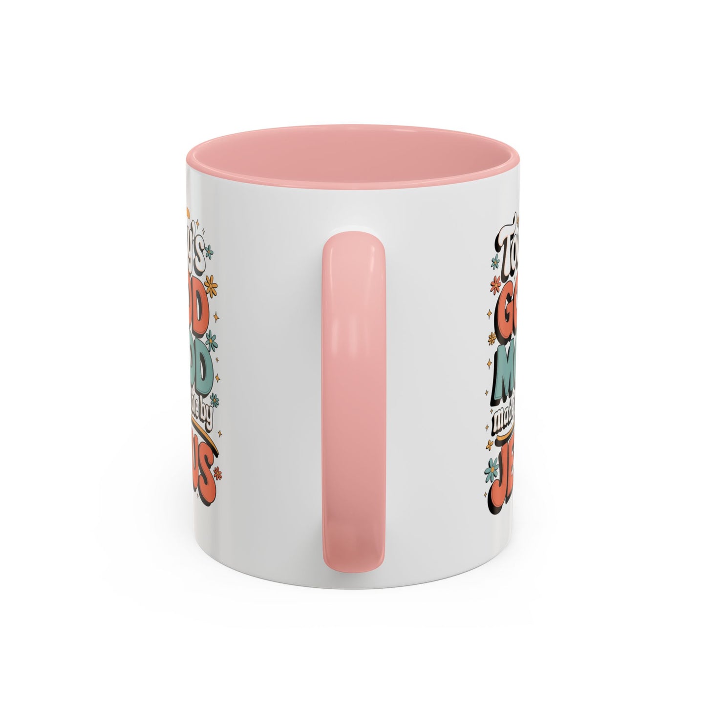 Jesus Good Mood Accent Coffee Mug