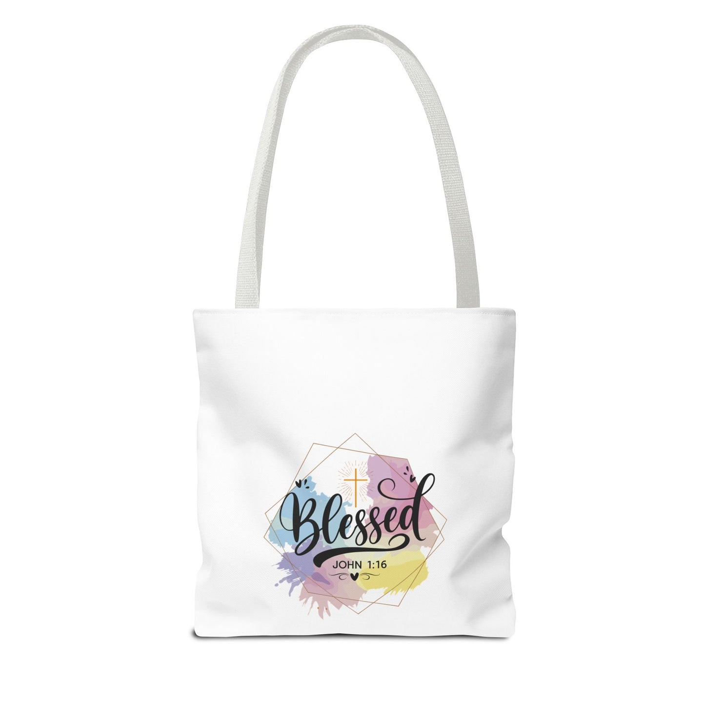 Blessed John 1:16 Tote Bag
