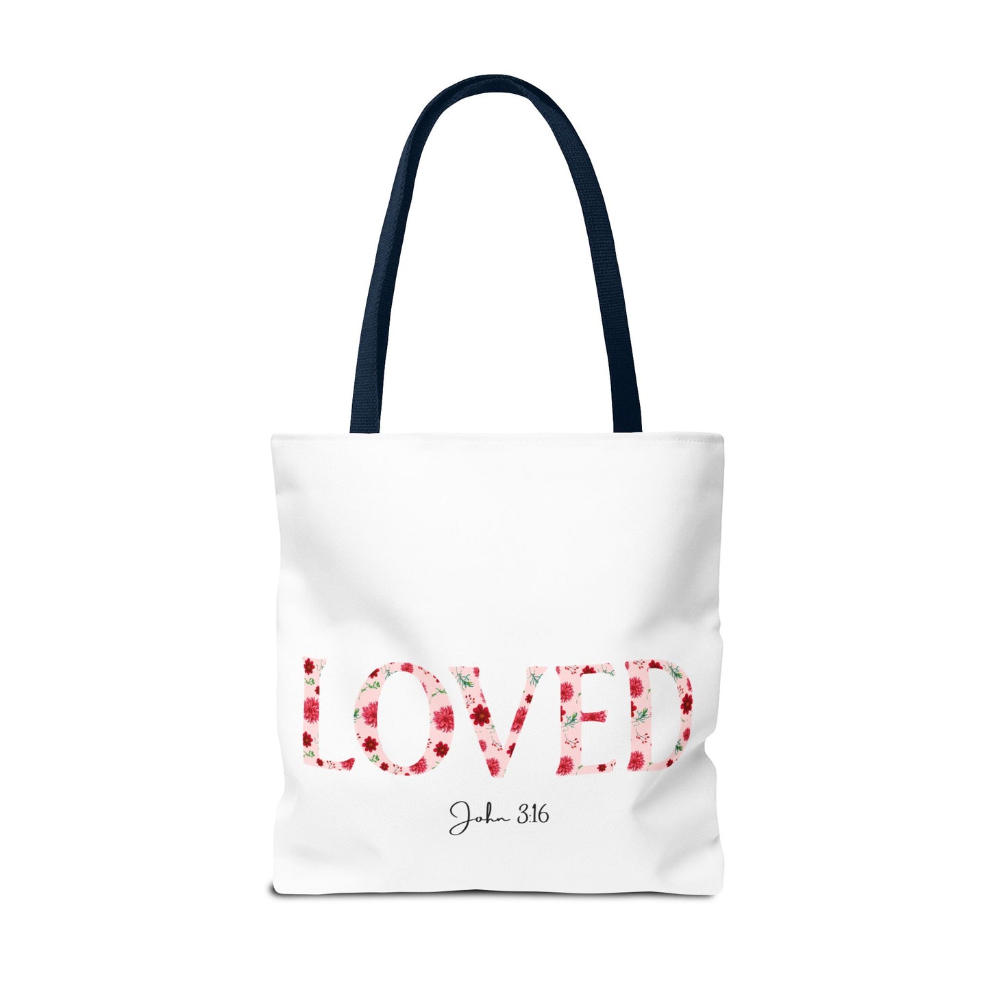 Loved John 3:16 Tote Bag