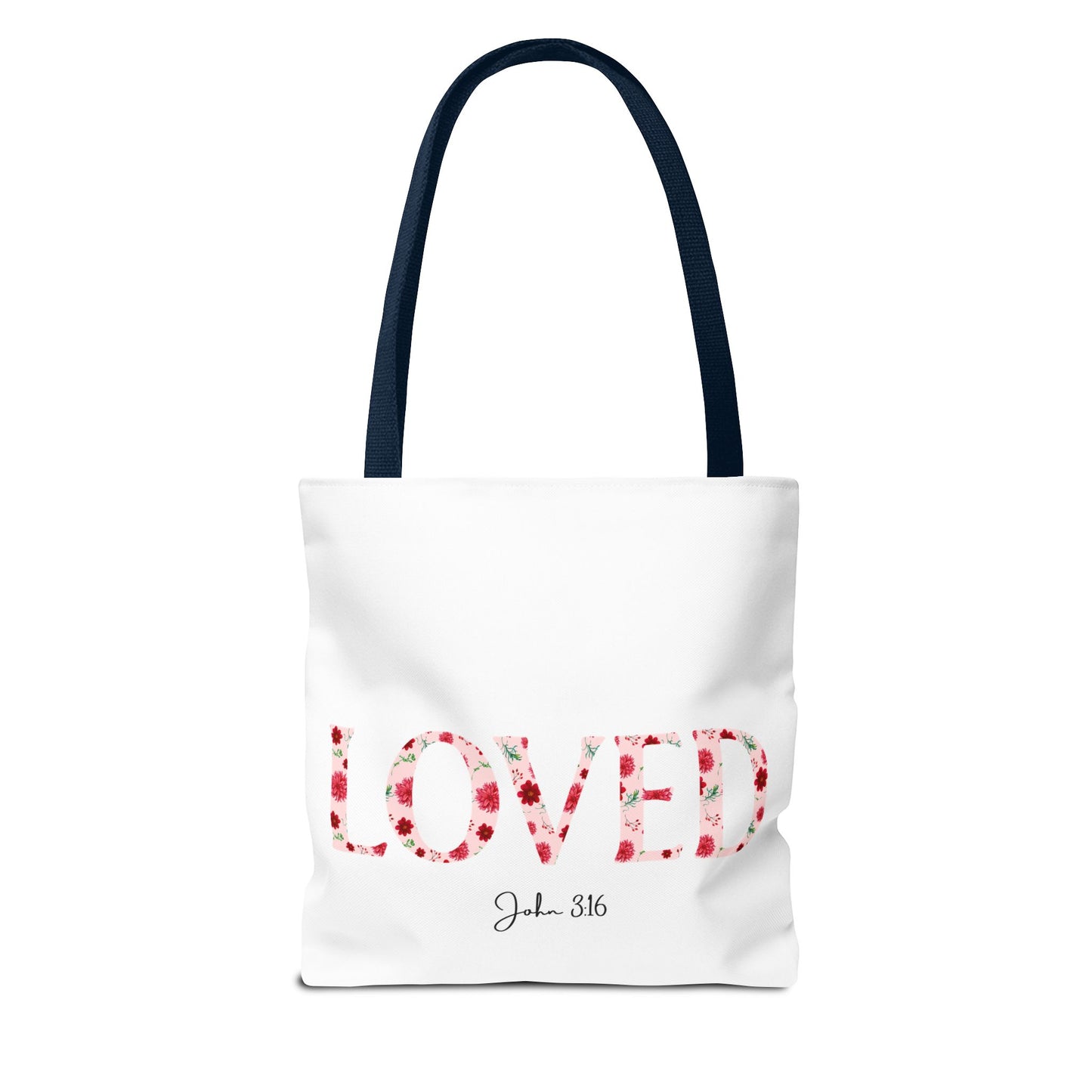 Loved John 3:16 Tote Bag