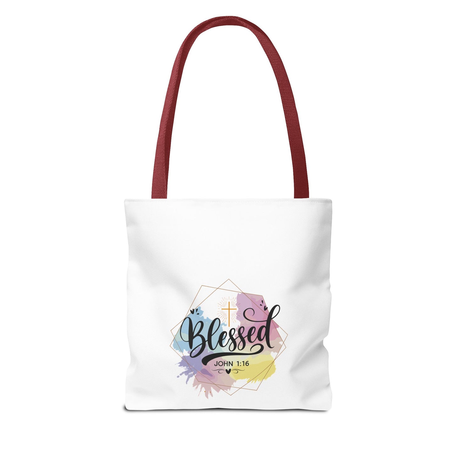 Blessed John 1:16 Tote Bag