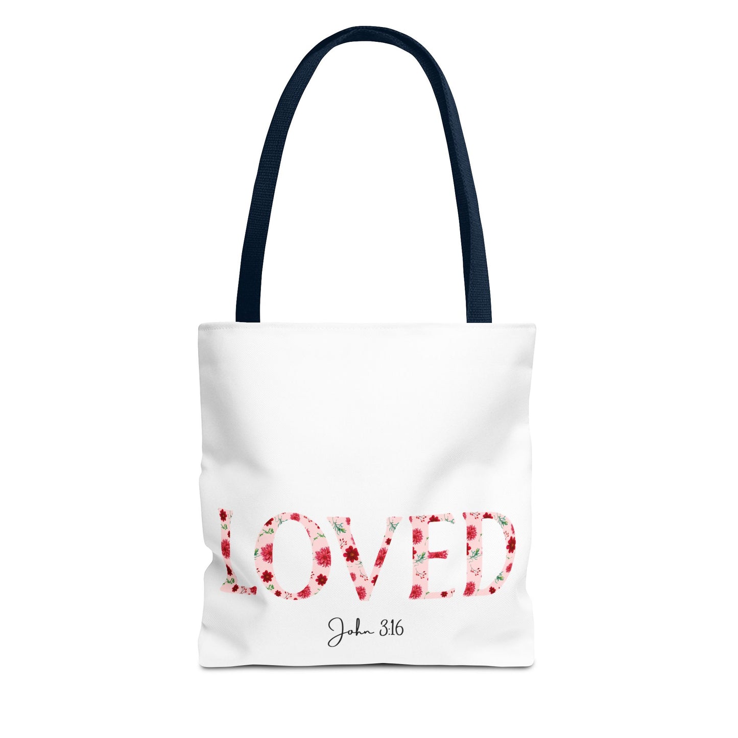 Loved John 3:16 Tote Bag