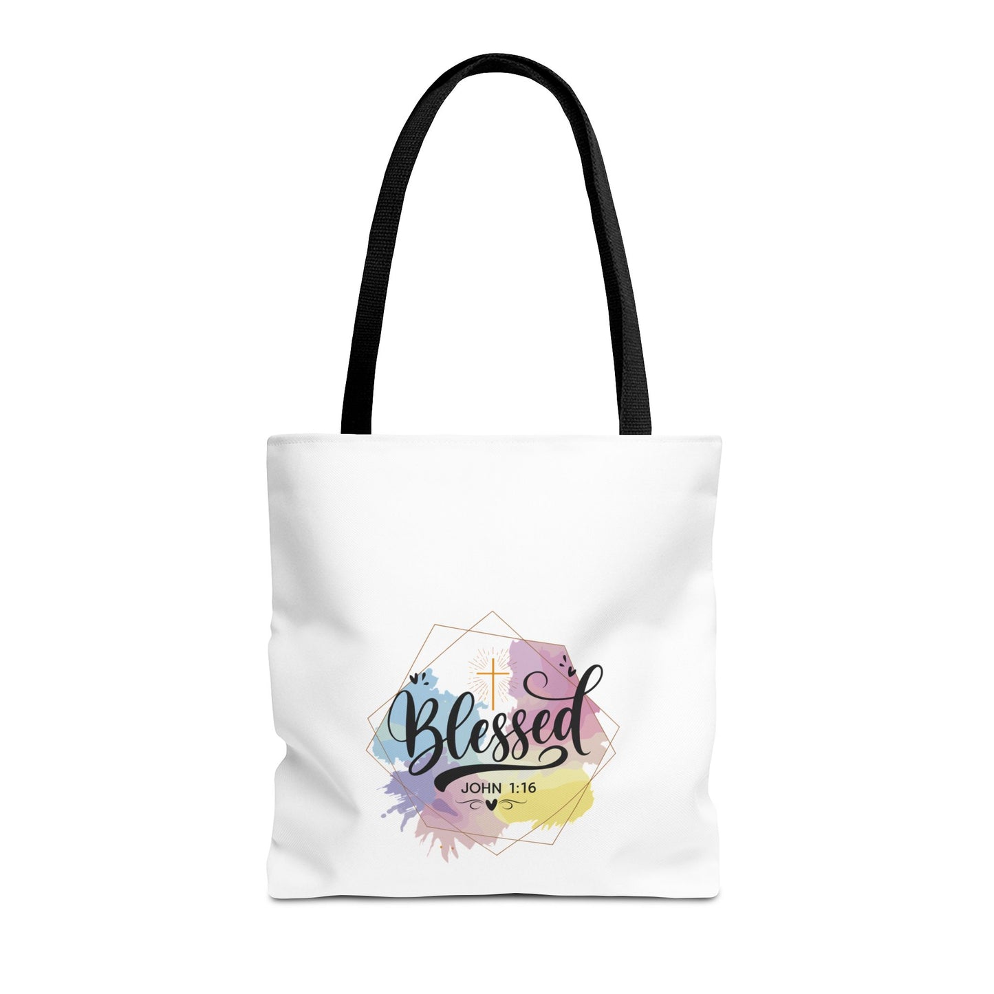 Blessed John 1:16 Tote Bag