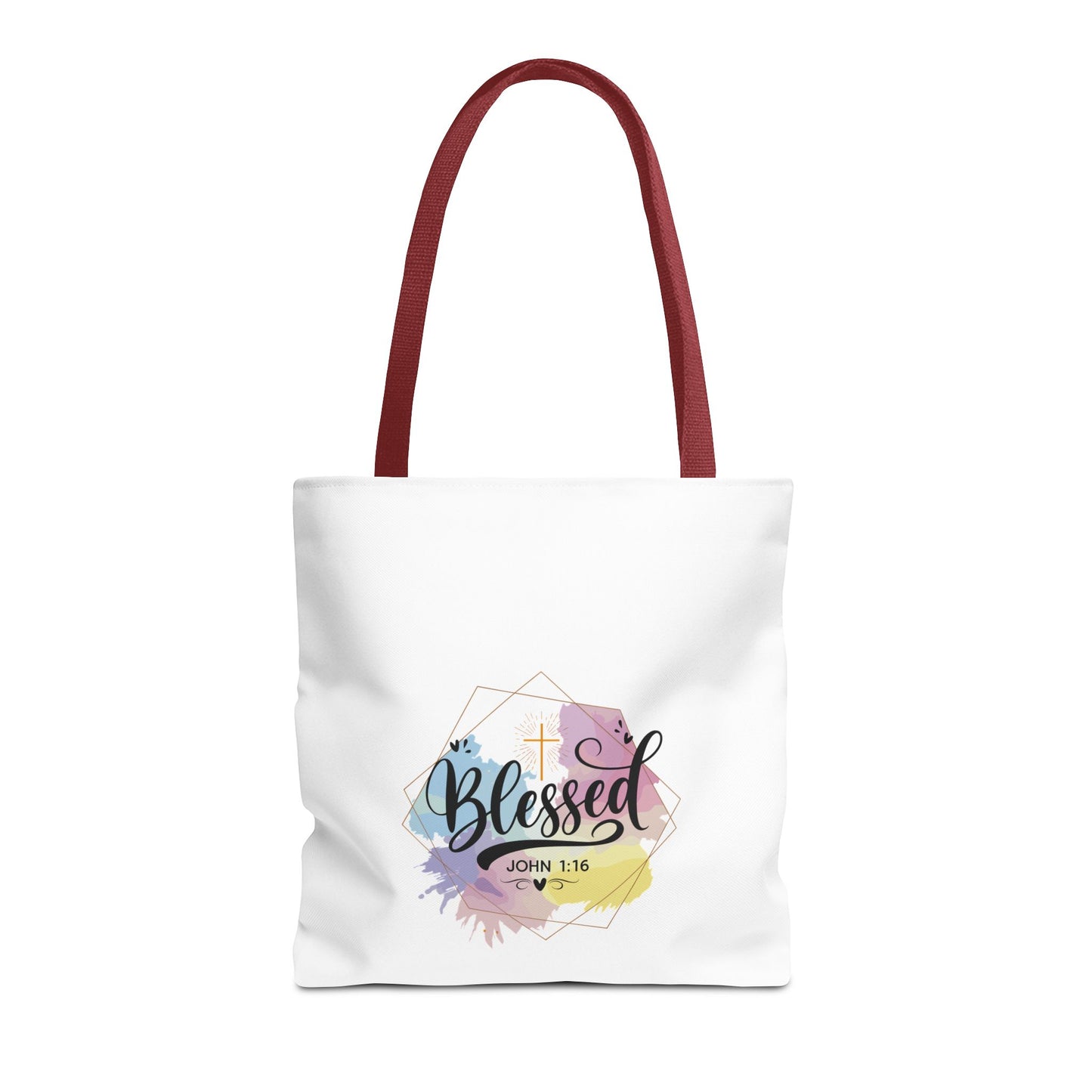 Blessed John 1:16 Tote Bag