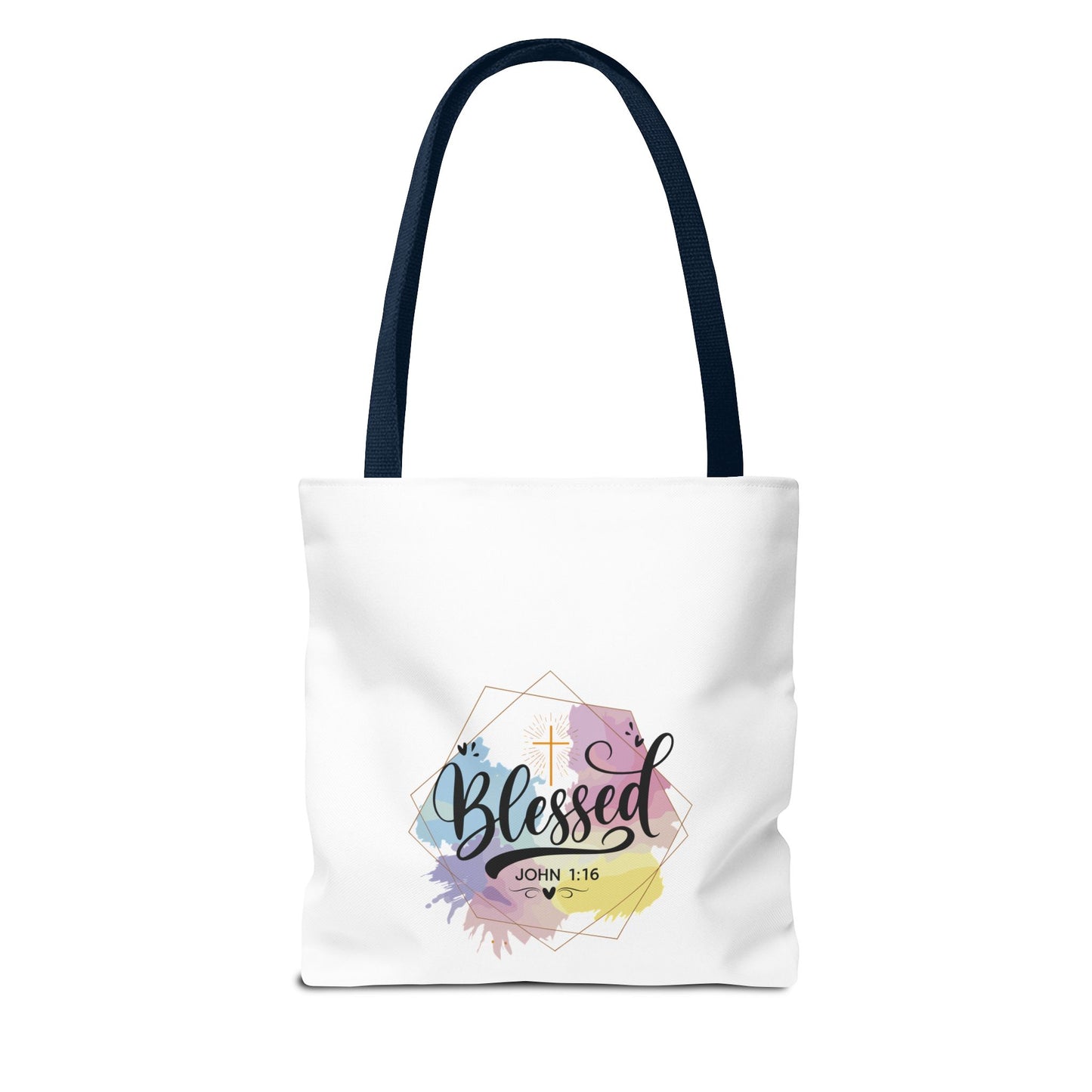 Blessed John 1:16 Tote Bag