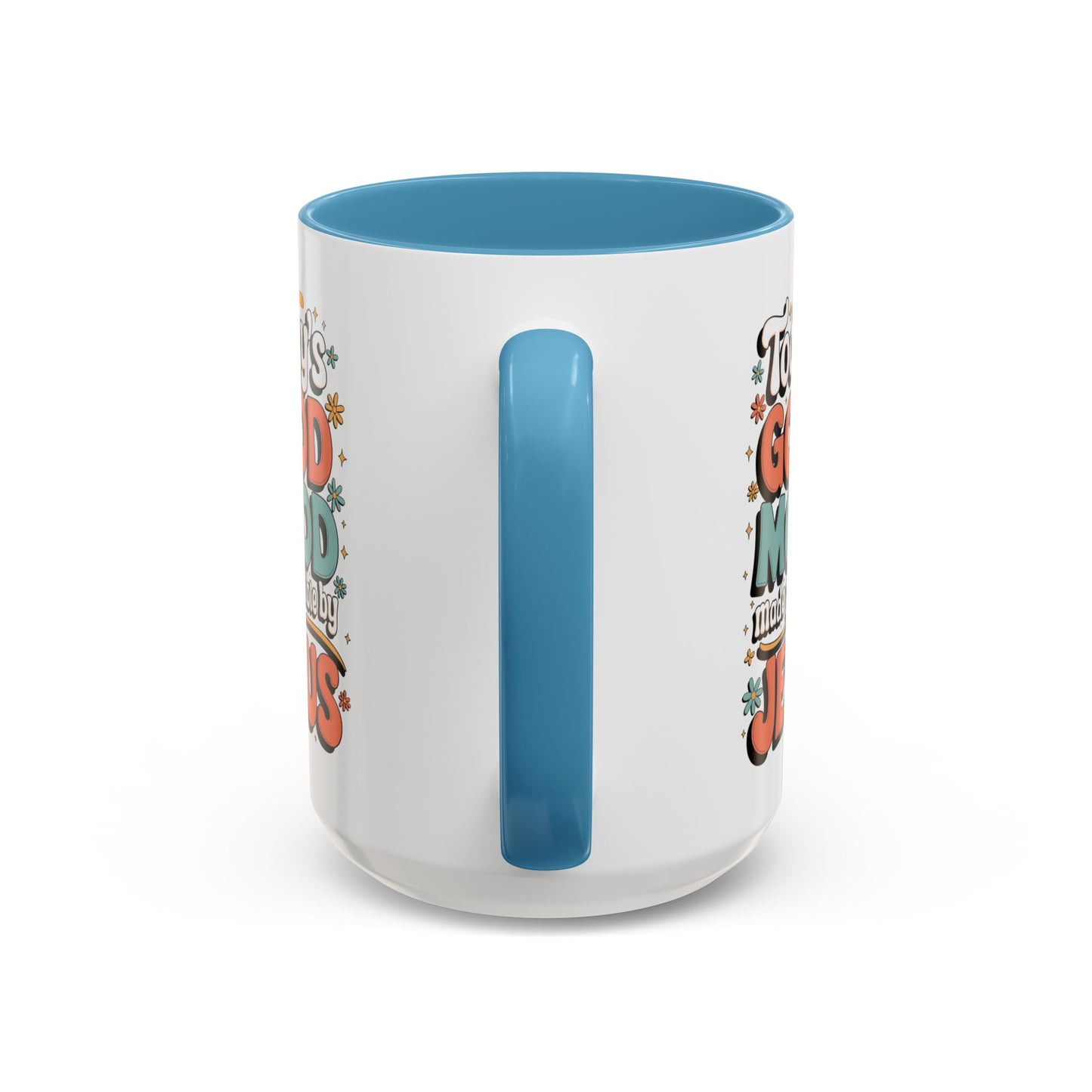 Jesus Good Mood Accent Coffee Mug