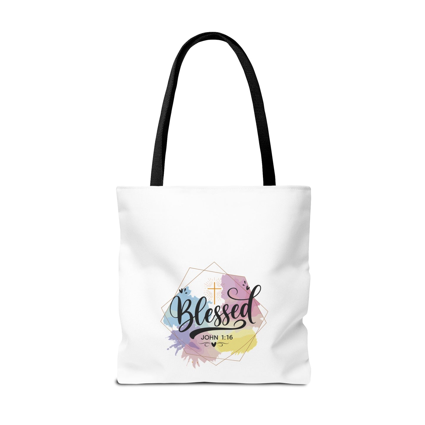 Blessed John 1:16 Tote Bag