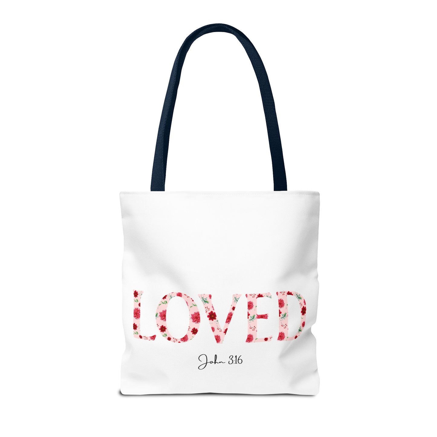 Loved John 3:16 Tote Bag