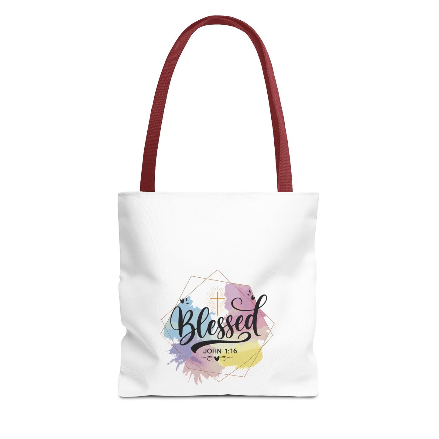Blessed John 1:16 Tote Bag