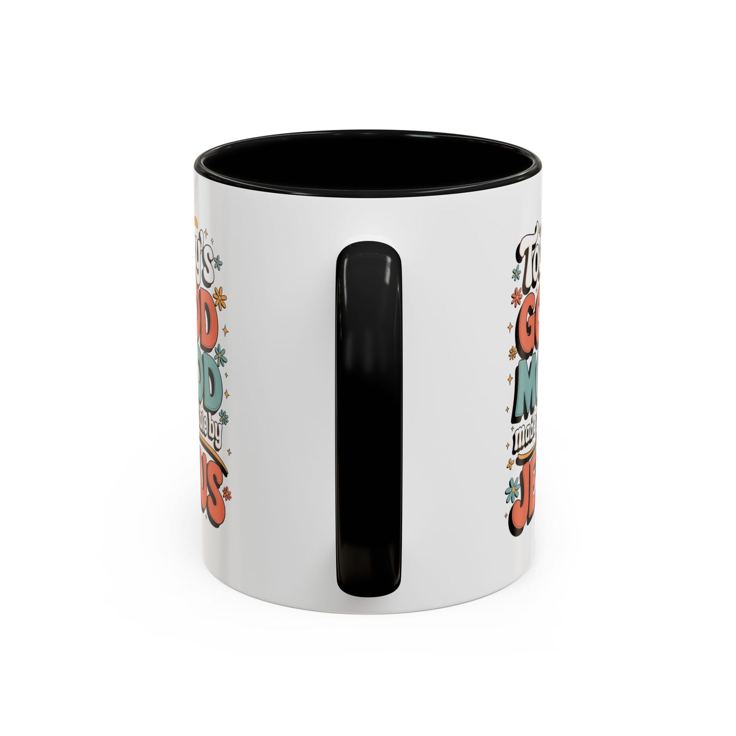 Jesus Good Mood Accent Coffee Mug