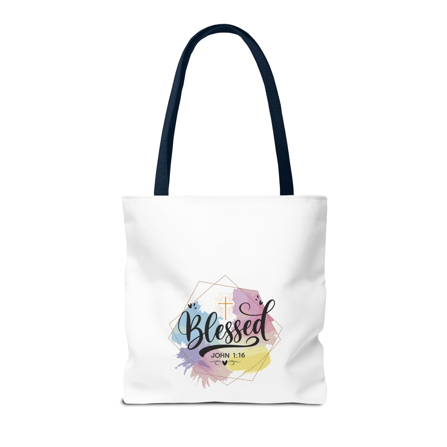 Blessed John 1:16 Tote Bag