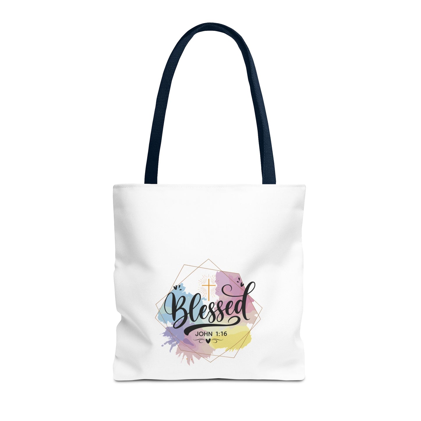 Blessed John 1:16 Tote Bag