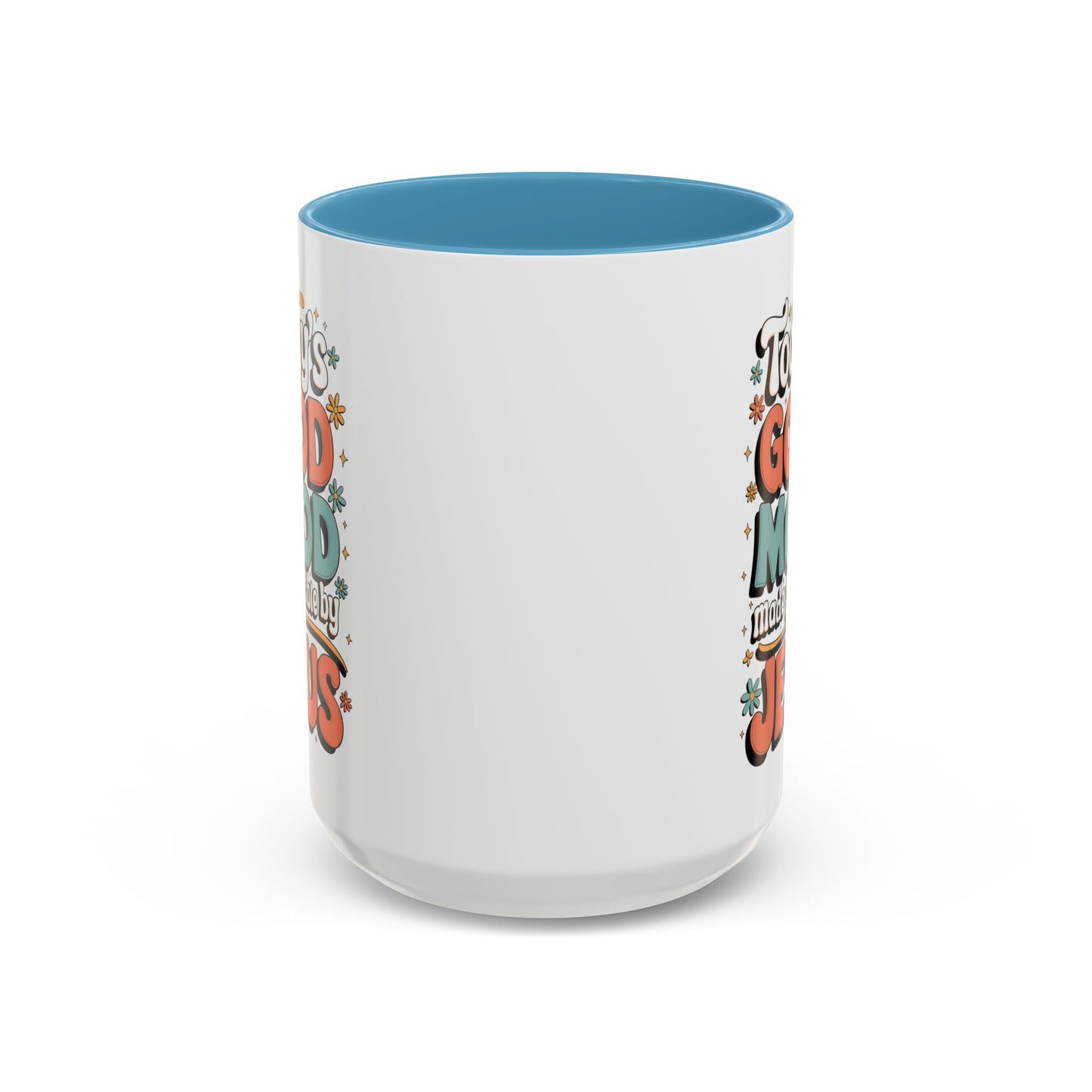 Jesus Good Mood Accent Coffee Mug