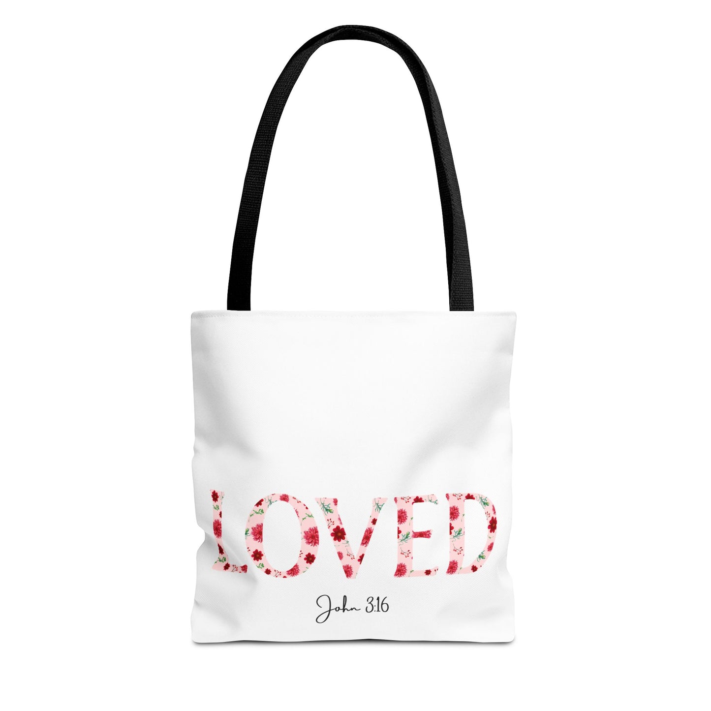 Loved John 3:16 Tote Bag