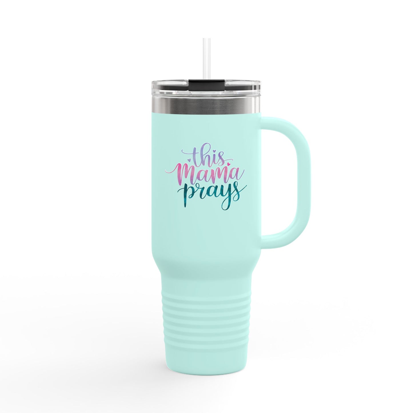 This Mama Prays Insulated Travel Mug