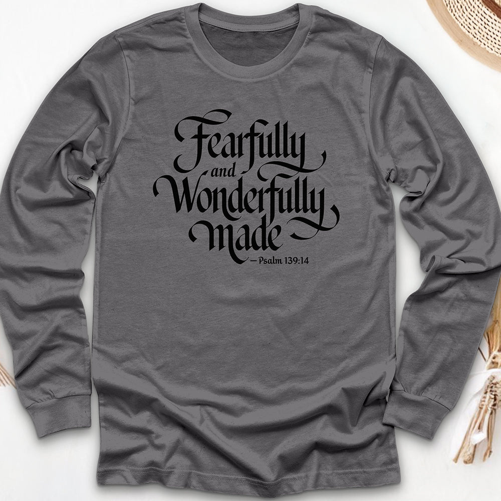 Fearfully and Wonderfully Made Long Sleeve Tee