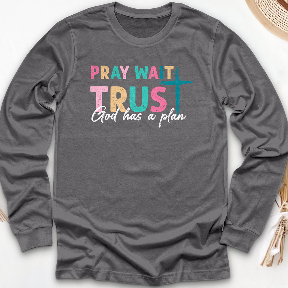 God Has A Plan Long Sleeve Tee