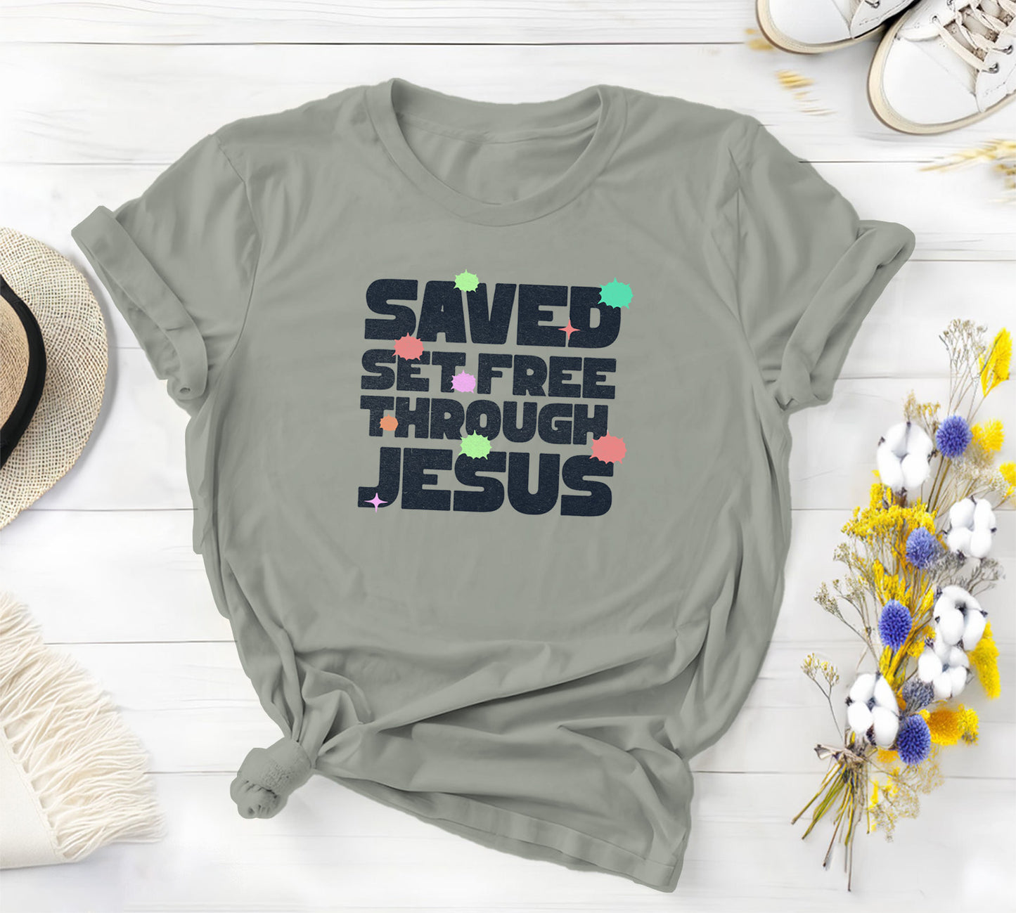 Saved. Set Free trough Jesus
