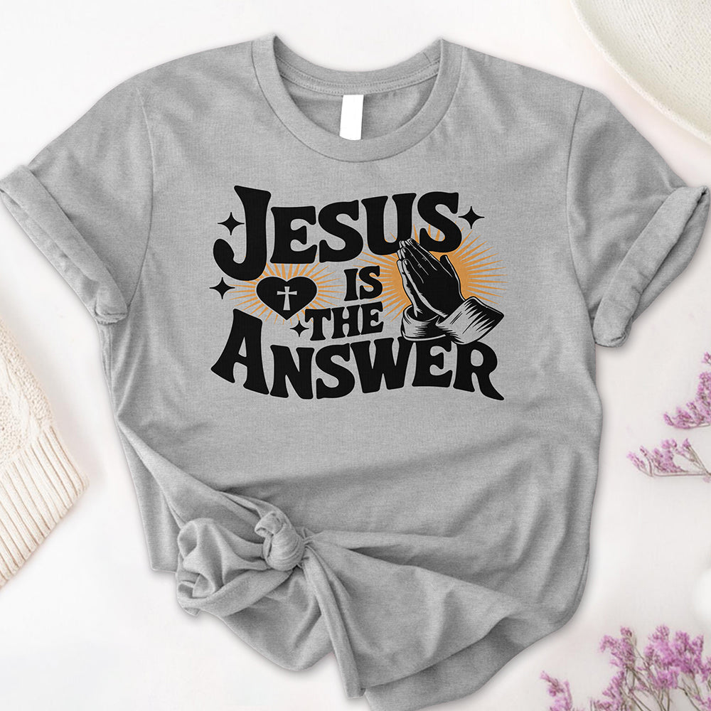 Jesus Is The Answer Tee