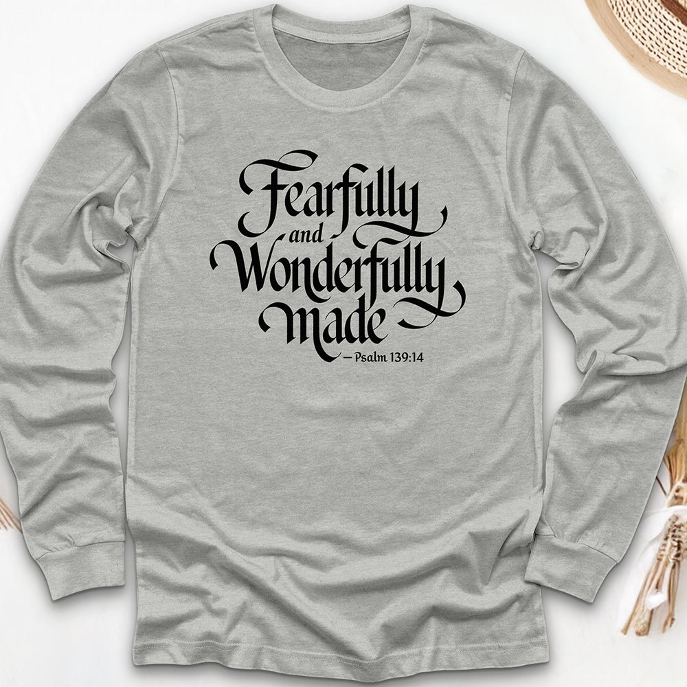 Fearfully and Wonderfully Made Long Sleeve Tee
