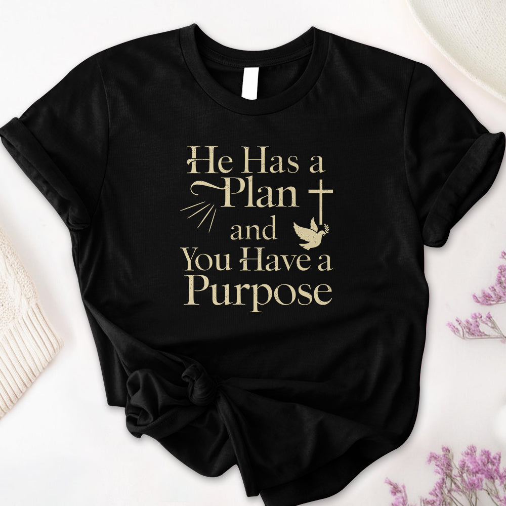 He Has a Plan & I Have a Purpose Tee