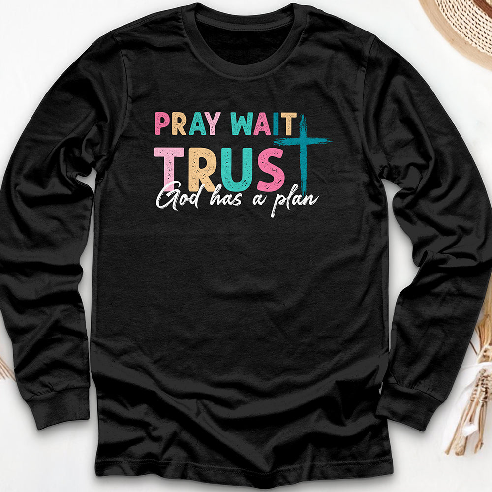 God Has A Plan Long Sleeve Tee