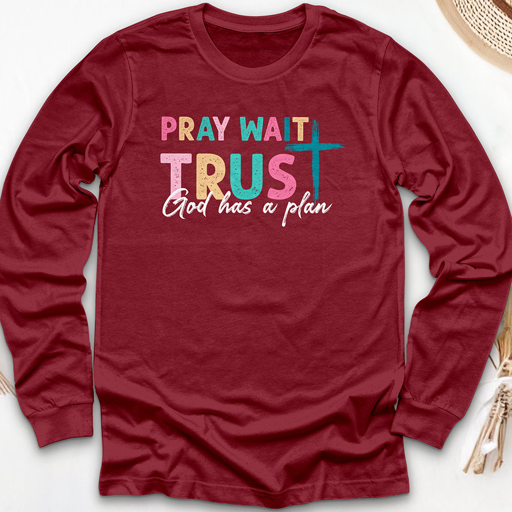God Has A Plan Long Sleeve Tee