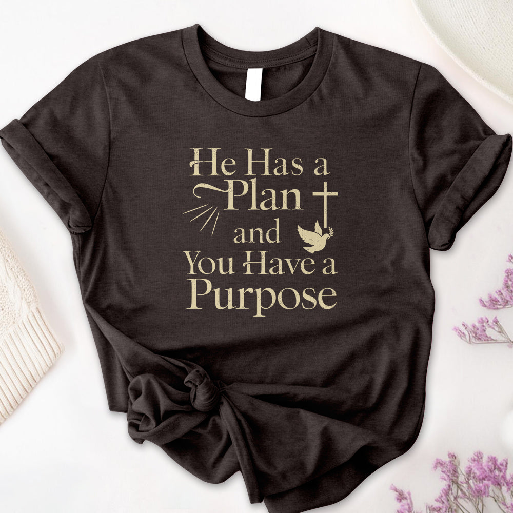 He Has a Plan & I Have a Purpose Tee