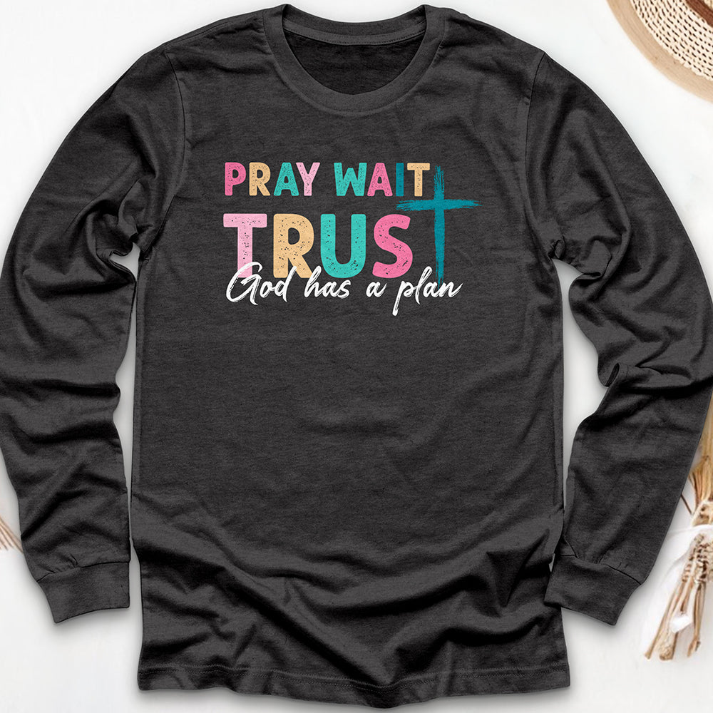 God Has A Plan Long Sleeve Tee