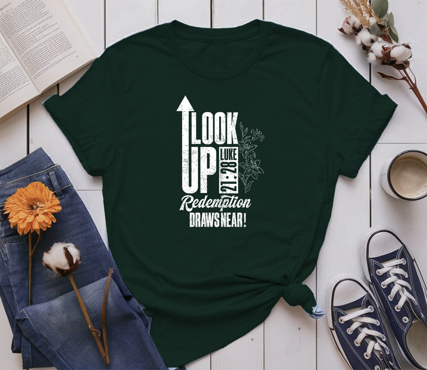 Look Up Redemption Draws Near