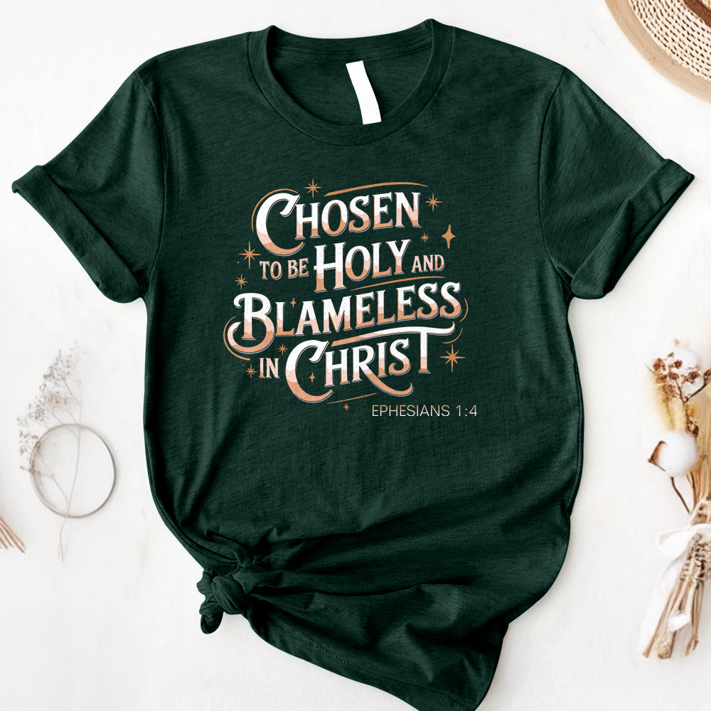 Chosen To Be Holy & Blameless In Christ Tee