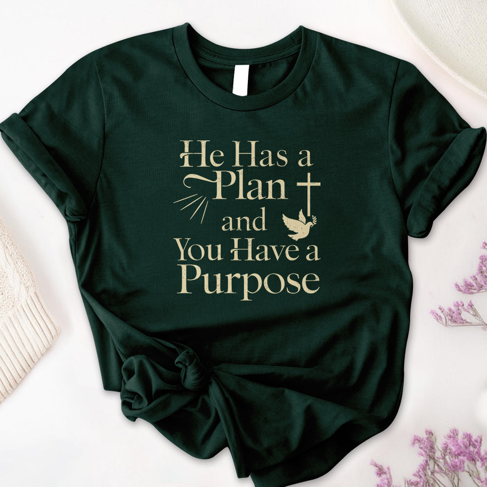He Has a Plan & I Have a Purpose Tee